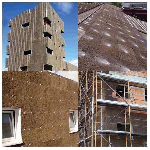 Cortiça expandida - Painel 1000x500x240 R 6,32 - 7