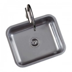 Lava-louças SHARP-IBERICO 50 de encastrar 1 pia 55x45x18 - 2