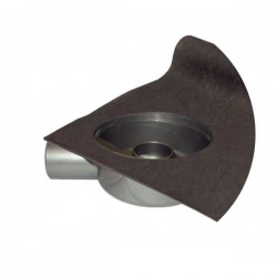 Sifão de duche em Inox 13x13 cm - 6