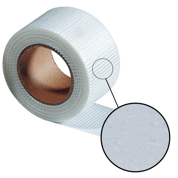 Fita autoadesiva de fibra de vidro para rachaduras 5 cm x 90 m - 3