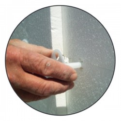Pino para fixação de isolamento externo ETICS 120 mm | 500 Uni - 4