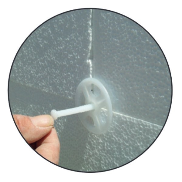 Pino para fixação de isolamento externo ETICS 70 mm |  500 unidades - 5
