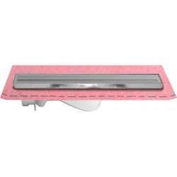 Canal de duche italiano em Inox com tampa rebaixada 75cm - 2