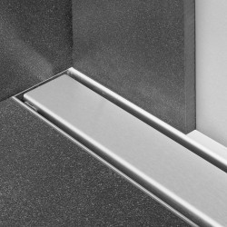 Canal de duche italiano com acabamento em Inox 85cm - 1