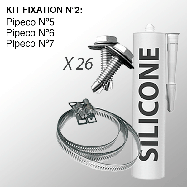 Kit para instalação e vedação do Pipeco - 3