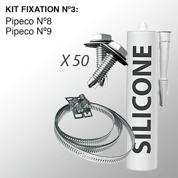 Kit para instalação e vedação do Pipeco - 4
