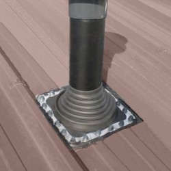 Membrana impermeável em EPDM para telhado Pipeco Nº 2 Ø22 ao Ø101 mm - 3
