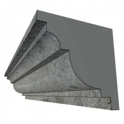 Molde em poliestireno EPS para cornija P5 270x270 - 2