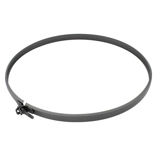 Abraçadeira para união tubos Inox Preto / antracite - 1