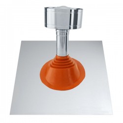 Cobre águas em Silicone e Alumínio VERSATUILE Nº3 Ø279 ao Ø457 mm - 1
