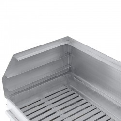 Barbecue BBQ a carvão BLAZE com pés em Inox 80x40 - 9
