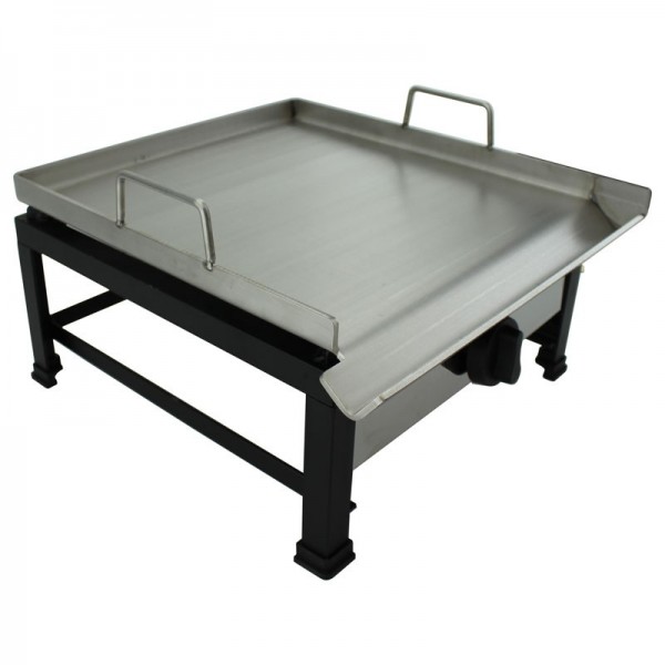 Placa/Chapa de Grelhar barbecue Inox 30x30 - 7