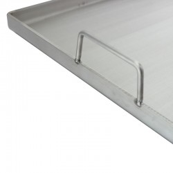 Placa/Chapa de Grelhar barbecue Inox 30x30 - 5