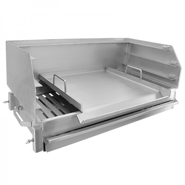 Placa/Chapa de Grelhar barbecue Inox 30x30 - 9