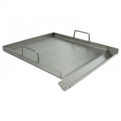Placa/Chapa de Grelhar barbecue Inox 40x40 - 1
