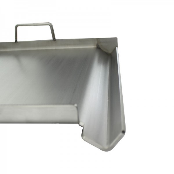 Placa/Chapa de Grelhar barbecue Inox 60x30 - 3