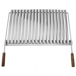 Grelha barbecue BBQ Argentina em aço Inoxidavel 48x38 - 1