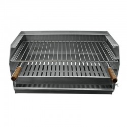 Grelhador a carvão BROIL em Inox 60x40 - 2