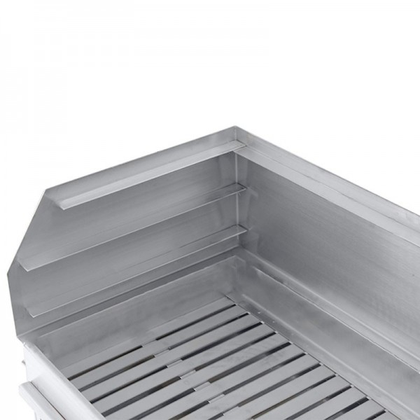Grelhador a carvão BROIL em Inox 70x40 - 6