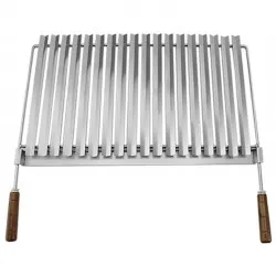 Grelha barbecue BBQ Argentina em aço Inoxidavel 78x38 - 1