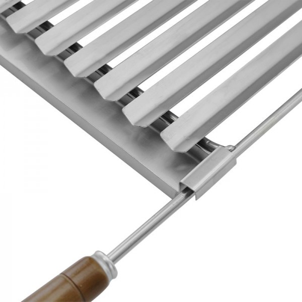 Grelha barbecue BBQ Argentina em aço Inoxidavel 88x38 - 2