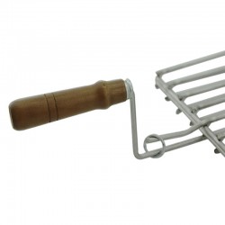 Grelha para churrasco em Inox 32x22 cm - 8