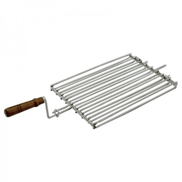 Grelha para churrasco em Inox 32x22 cm - 1