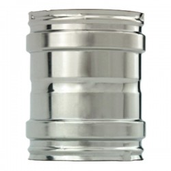 União fêmea para chaminé em Inox simples - 1