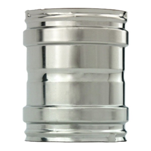 União fêmea para chaminé em Inox simples - 1