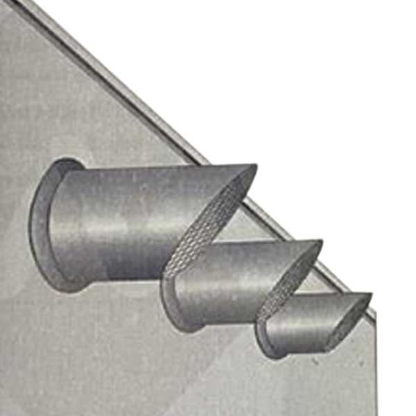 Chapéu bico de pato para chaminé em Inox simples - 3