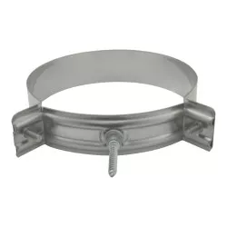Abraçadeira com espigão em Inox - 1