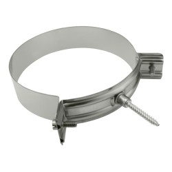 Abraçadeira com espigão em Inox - 2