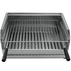 Grelhador a carvão BROIL em Inox 50x40 - 3