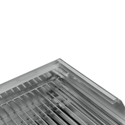 Grelhador a carvão BROIL em Inox 70x40 - 9