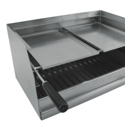 Chapa para picanha em Inox 48x38 - 2