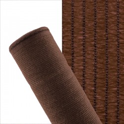 Rede sombra e ocultação 90% castanha 120gr 1x50m - 1