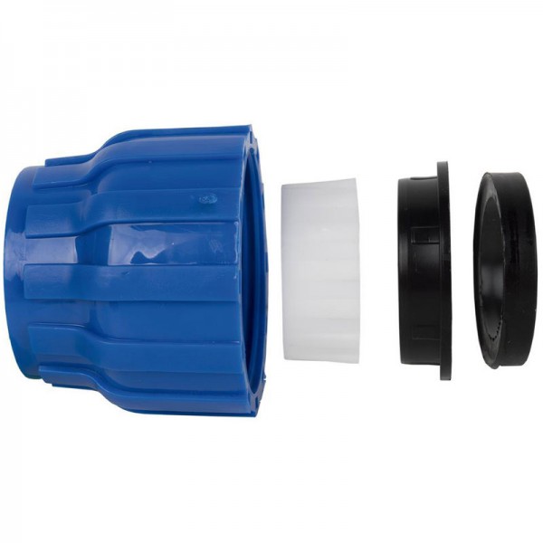 Casquilho c/tampo 3/4" aperto rápido Ø25 - 6