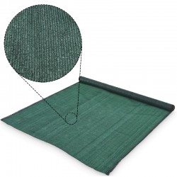 Rede sombra e ocultação 90% verde 120gr 2x10m - 2