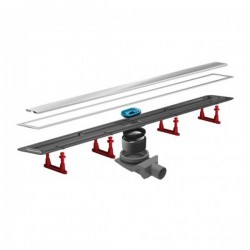 Canal duche PREMIUM LINE reversivel em Inox 95cm - 7