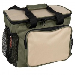 Saco térmico verde e bege 35l - 2