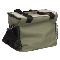 Saco térmico verde e bege 35l - 4