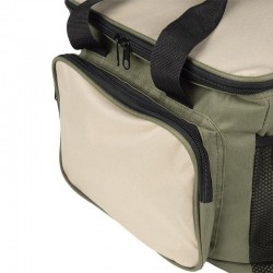 Saco térmico verde e bege 35l - 10