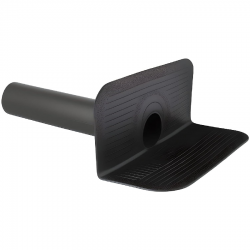Boca de descarga horizontal redonda - Ø120mm - 1