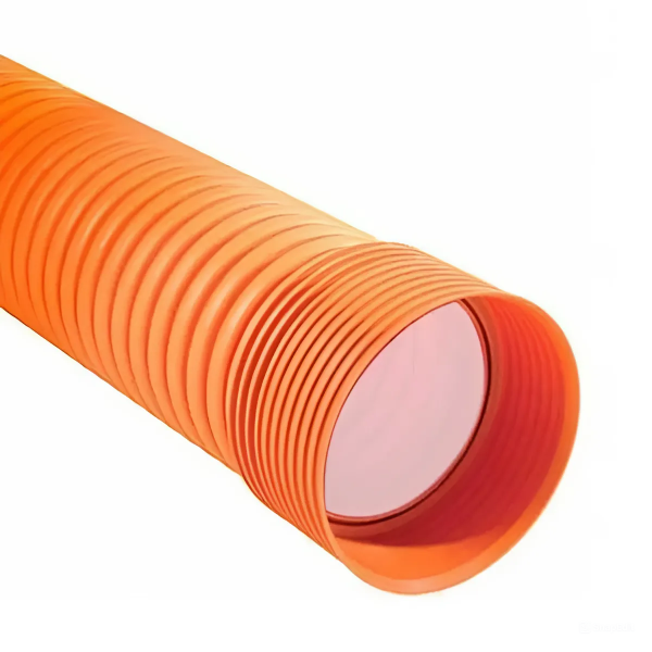 Tubo corrugado PEAD para saneamento SN8 D.200 mm - 1