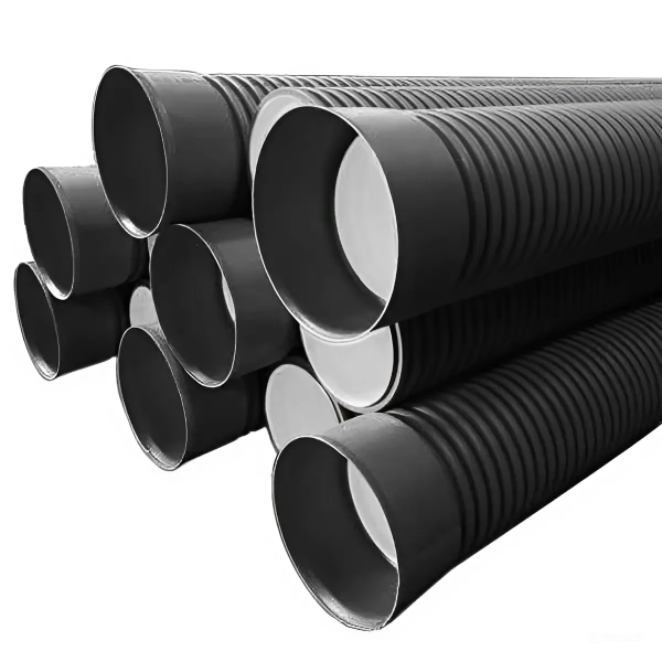 Tubo corrugado PEAD para saneamento SN8 D.400 mm - 4