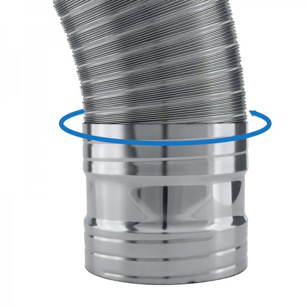 Adaptador de tubo flexível a rígido Ø 160 - 4