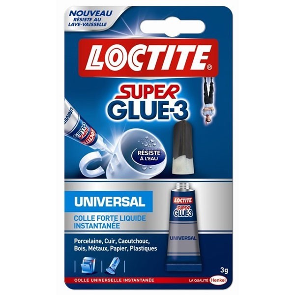Cola instantânea - loctite - SuperCola 3 - UNIVERSAL - 1