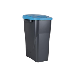 Caixote do lixo reciclagem azul 45L - 1