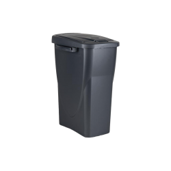 Caixote do lixo reciclagem preto 45L - 1