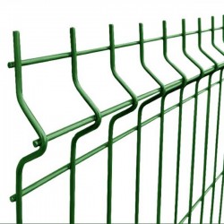 Painel TOP de vedação plastificado verde RAL6005 - 1